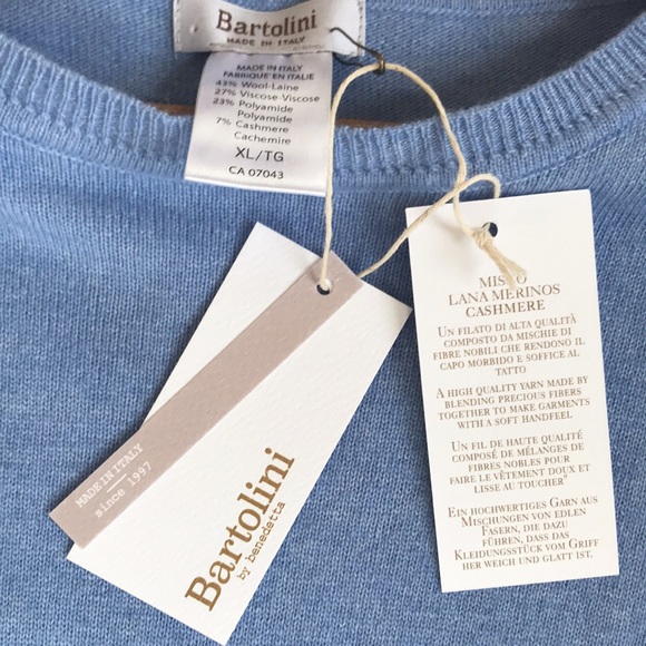 NWT Bartolini “Ciao” Sweater - Picture 7 of 7